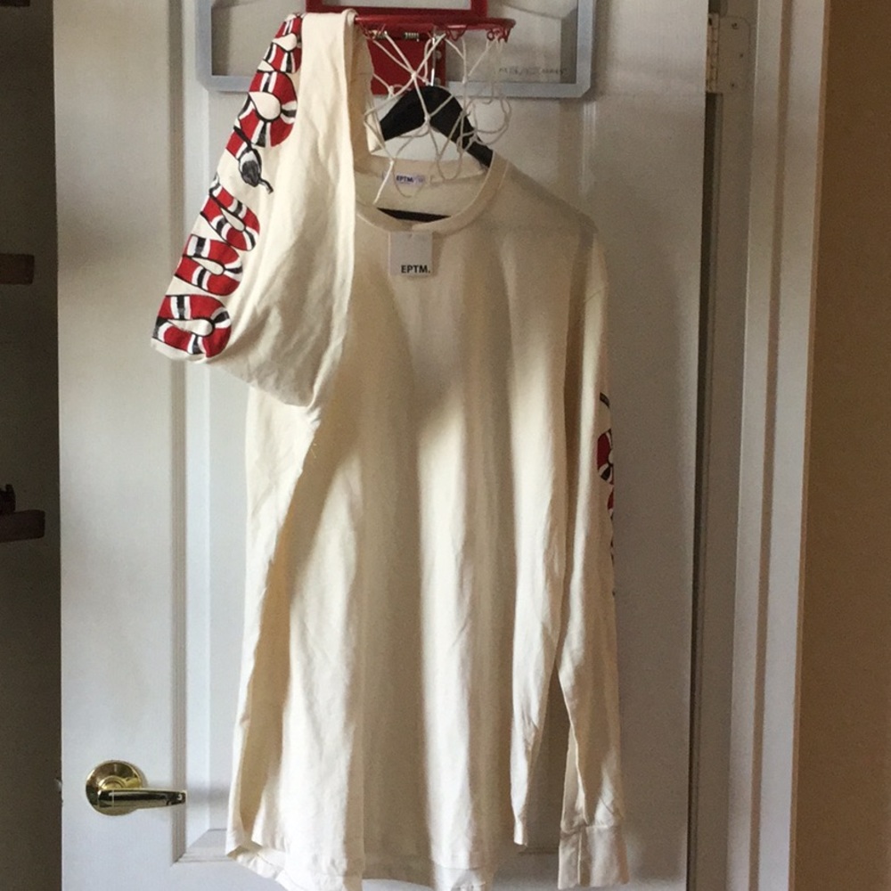 NWT EPTM Long Sleeve Snake T-shirt